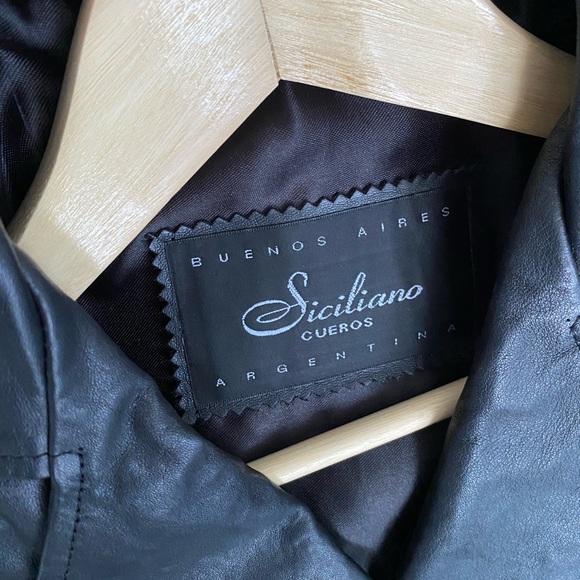 Leather Biker Jacket - Picture 6 of 6